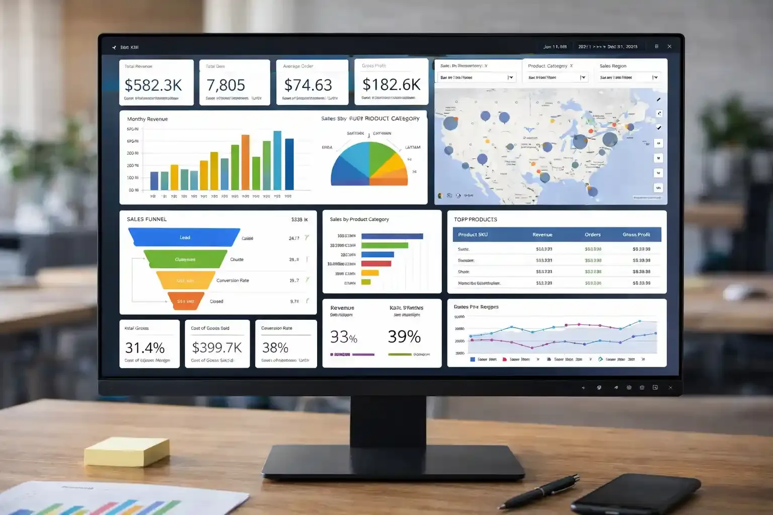 Dashboardy Power BI