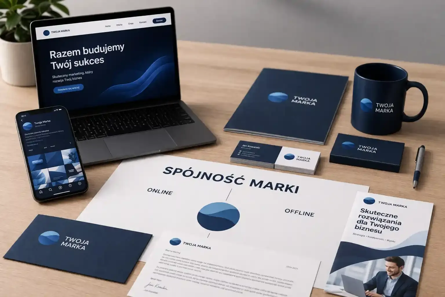 Spójność marki online i offline