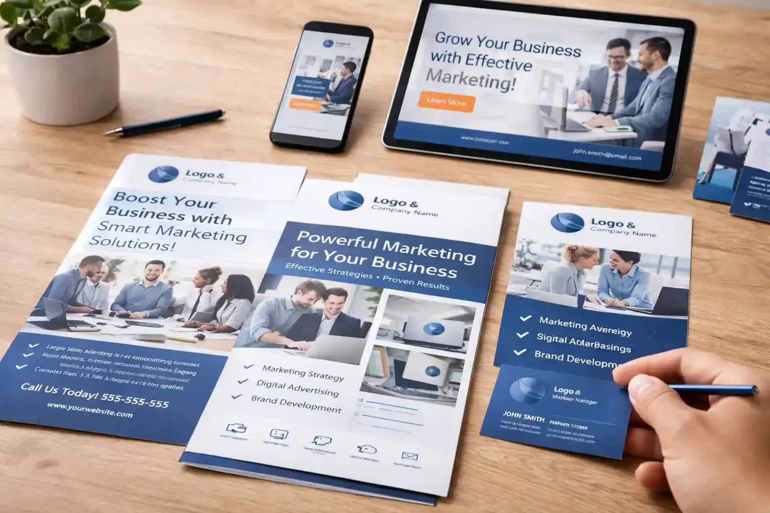 Materiały wspierające marketing