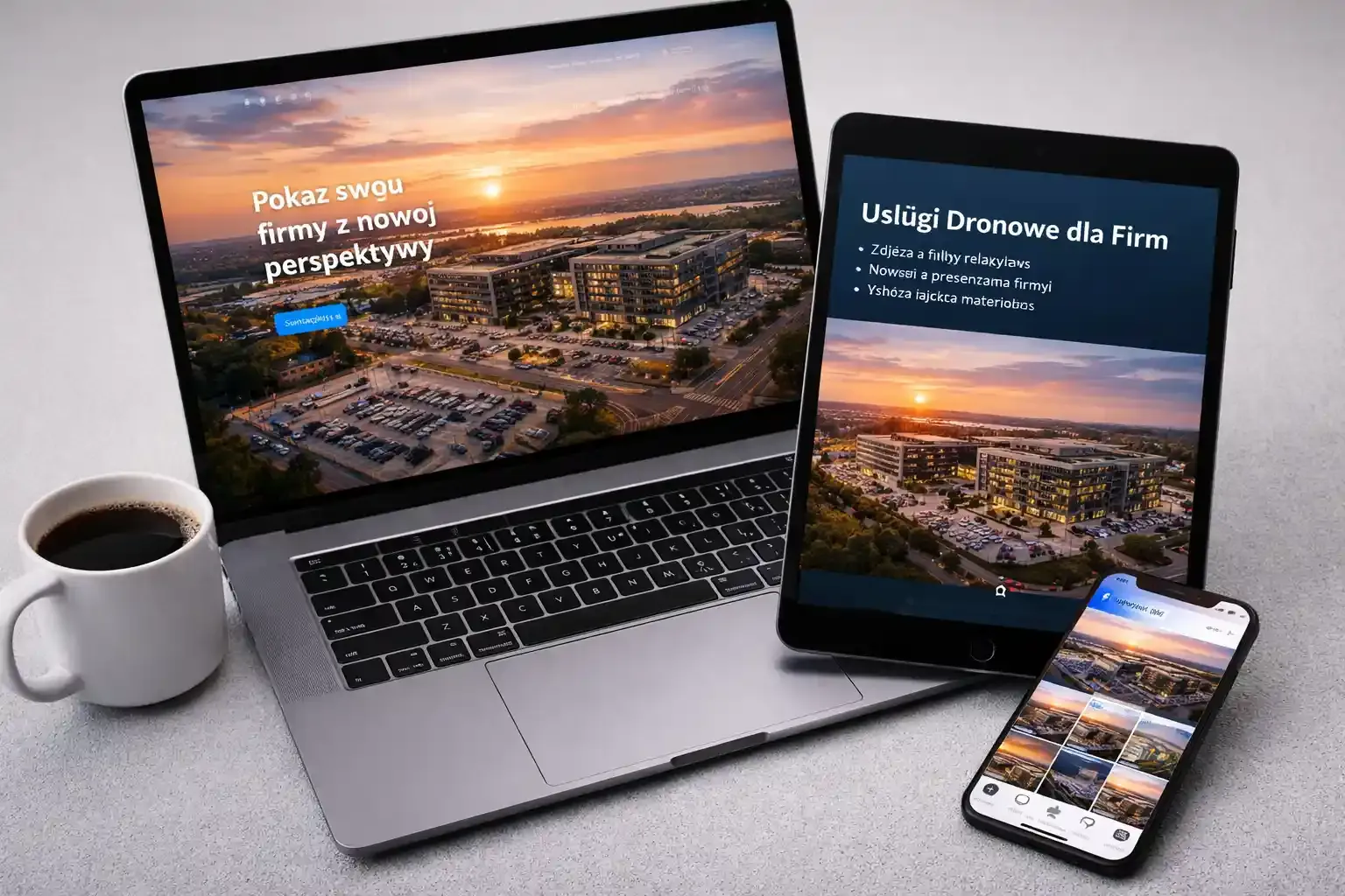 Materiały do internetu i komunikacji marki