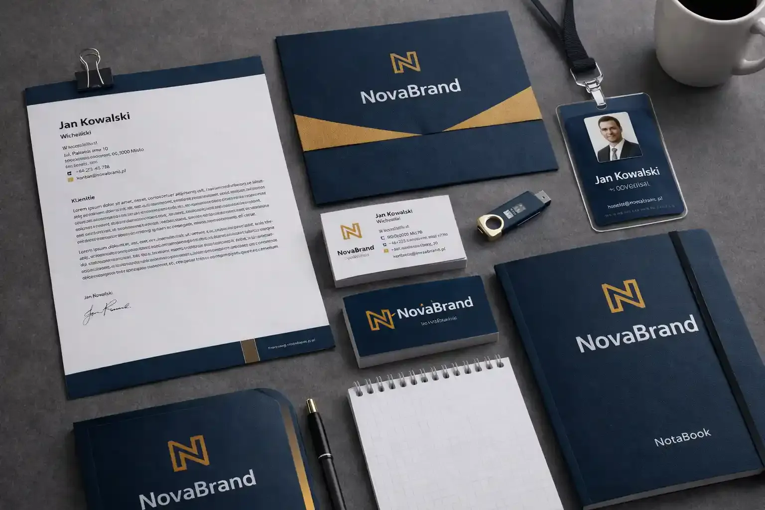 Materiały sprzedażowe i firmowe