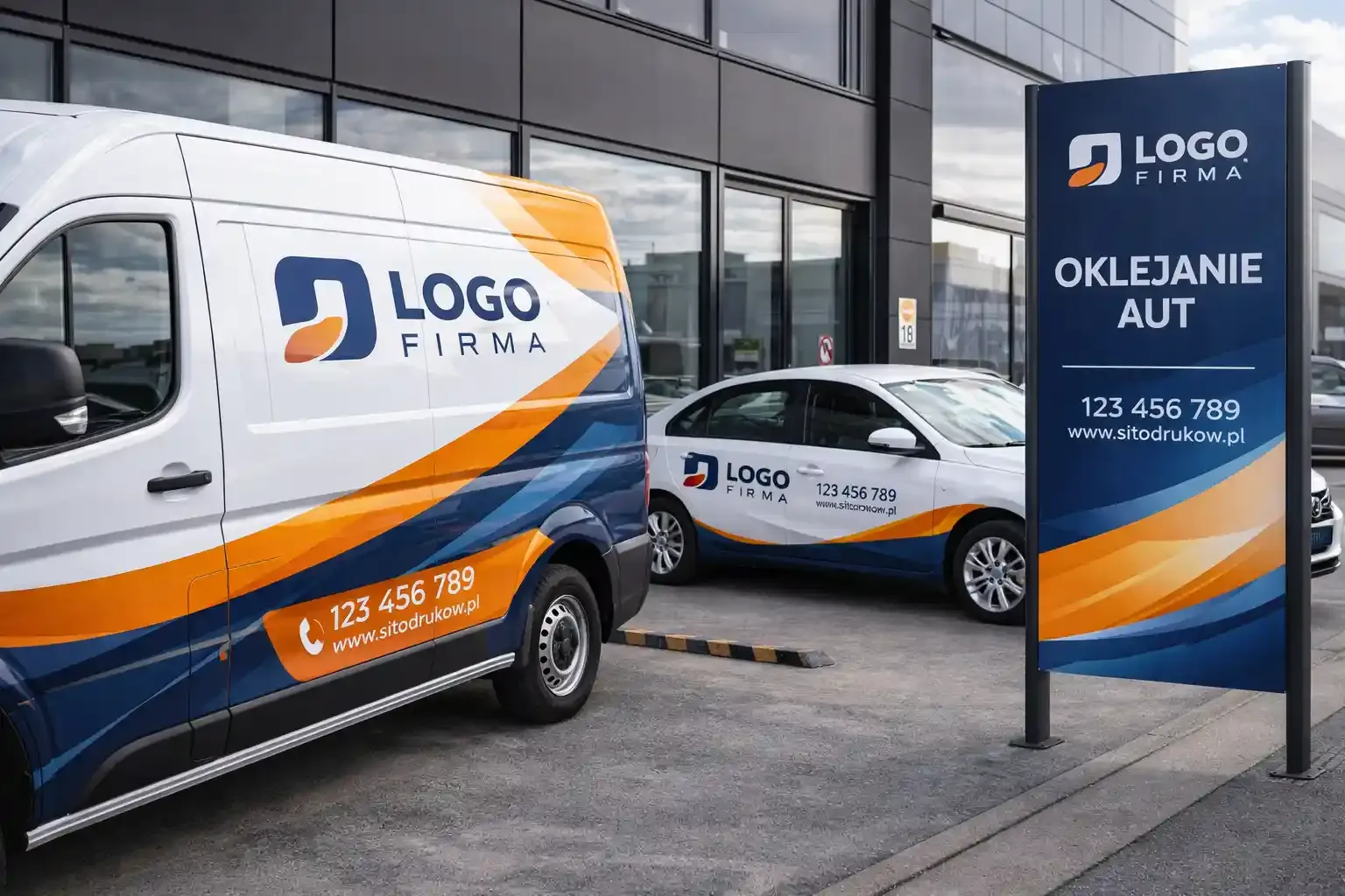 Oznakowanie floty i nośniki reklamow